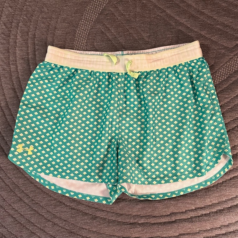 Under Armour Women’s Teal Geo Print Shorts